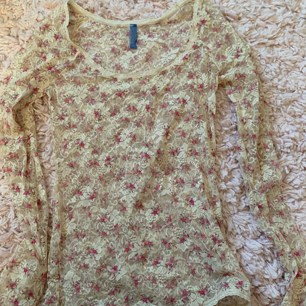 Free people lace top
